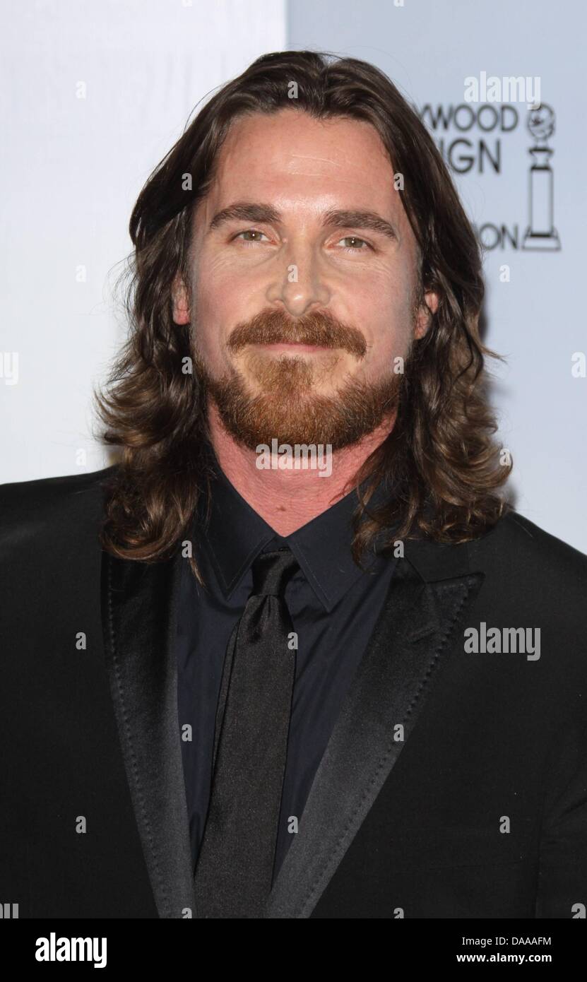 British Actor Christian Bale During The 68th Golden Globe Awards