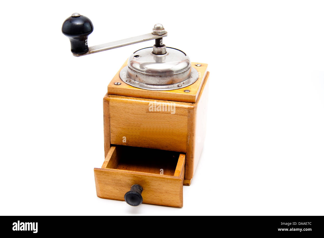 Old coffee mill Stock Photo Alamy