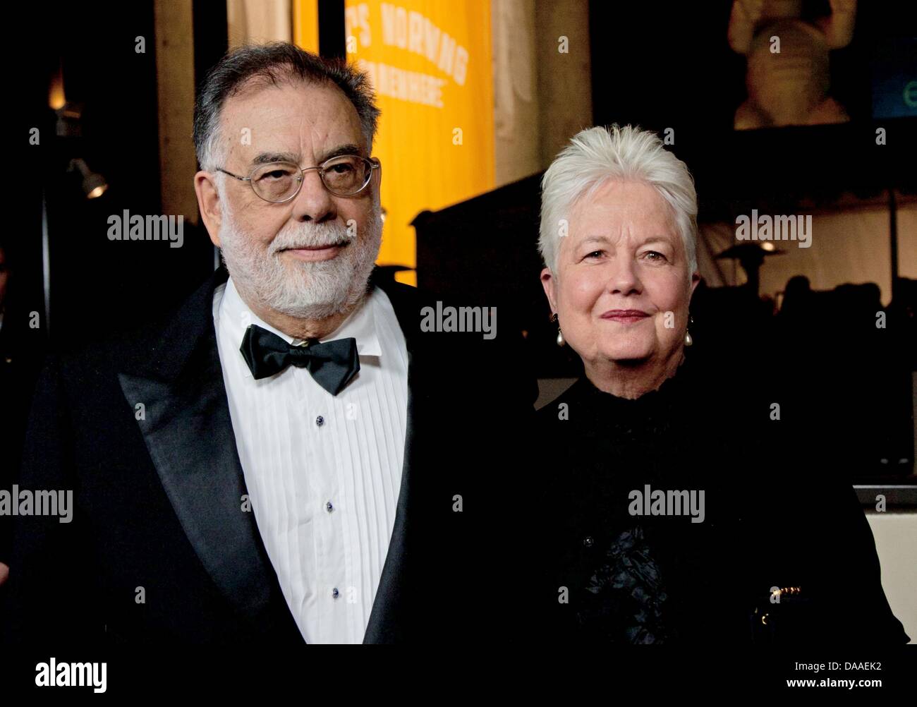 Francis Ford Coppola ici avec sa femme Eleanor Coppola Francis Ford Coppola  award ceremony. Prix Lumiere Stock Photo - Alamy