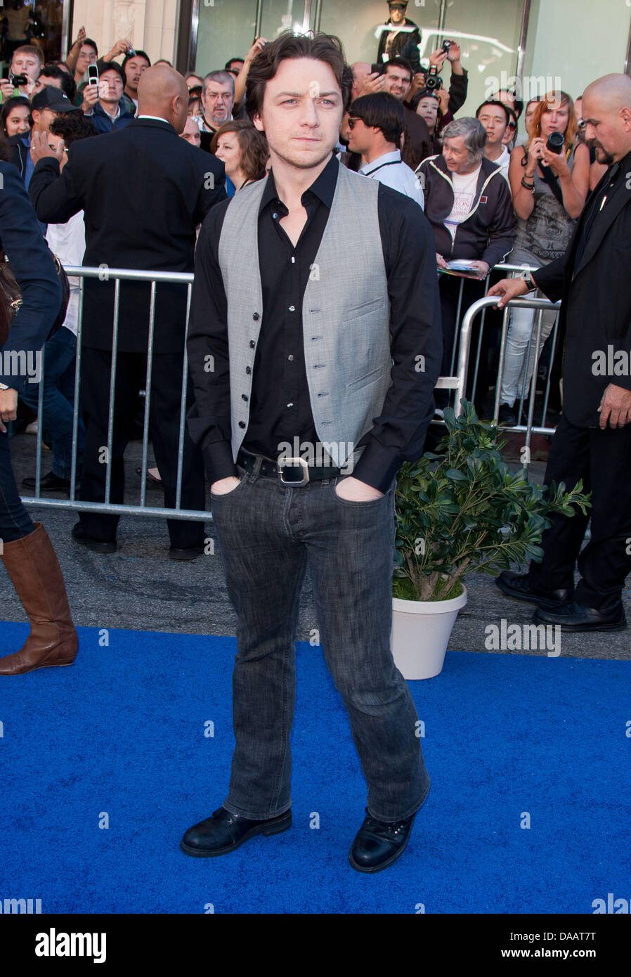 British actor James McAvoy arrives for the world premiere of the film ...