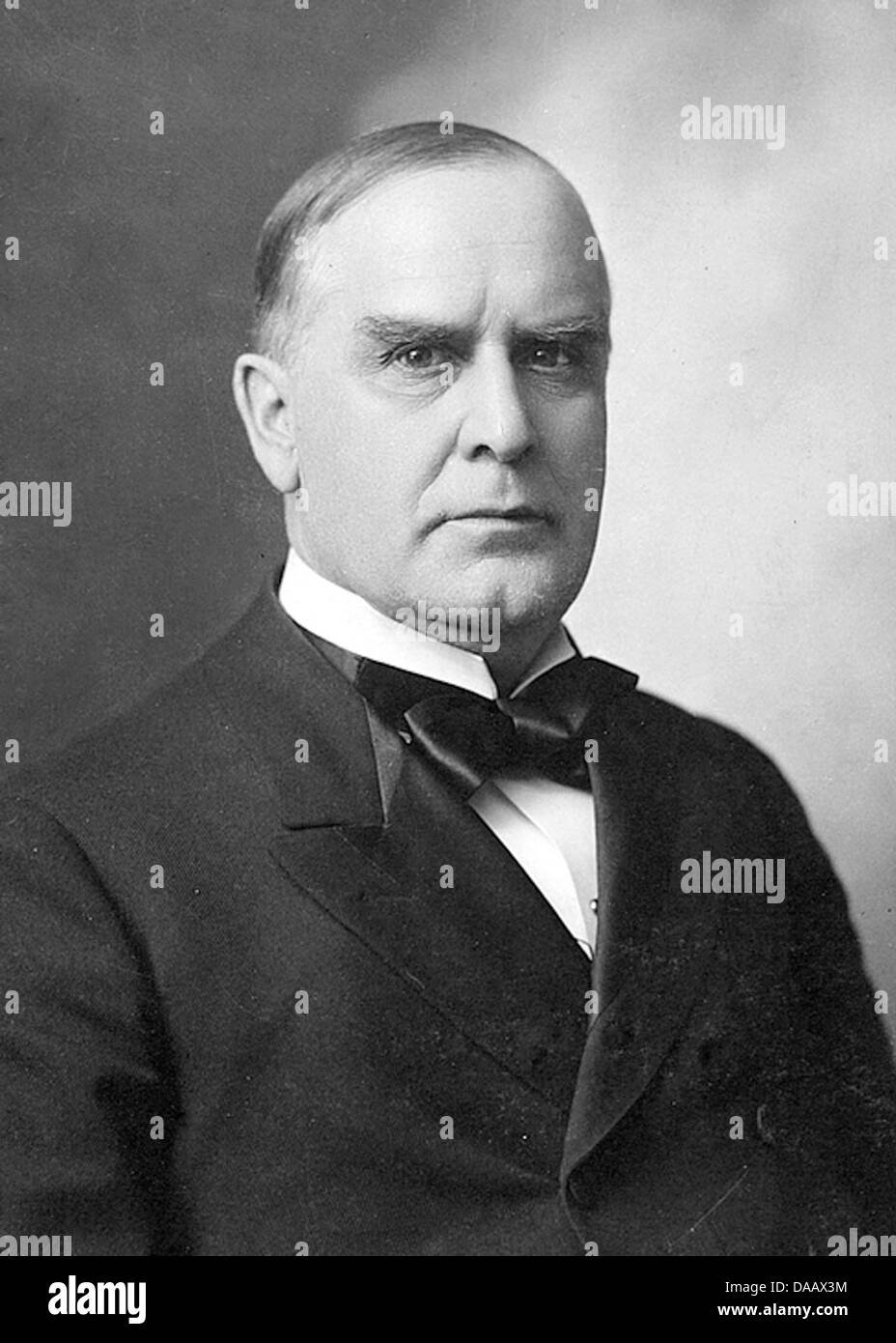 WILLIAM McKINLEY (1843-1901) 25th President of the United States Stock Photo