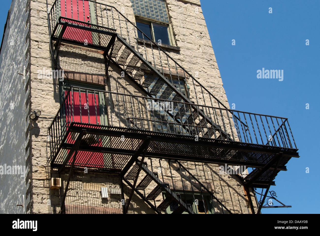 Fire escape safety hi-res stock photography and images - Alamy