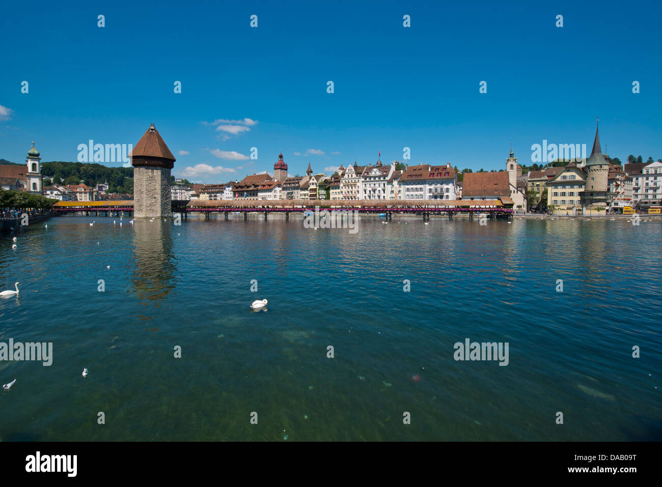 Switzerland, Europe, Lucerne, Luzern, town, city, Old Town, chapel