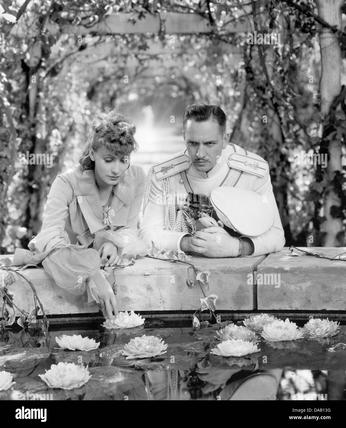 ANNA KARENINA 1935 MGM film with Greta Garbo and Fredric March Stock Photo