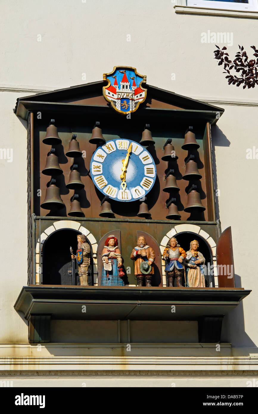 Europe, Germany, Lower Saxony, Jever, castle way, carillon, chime