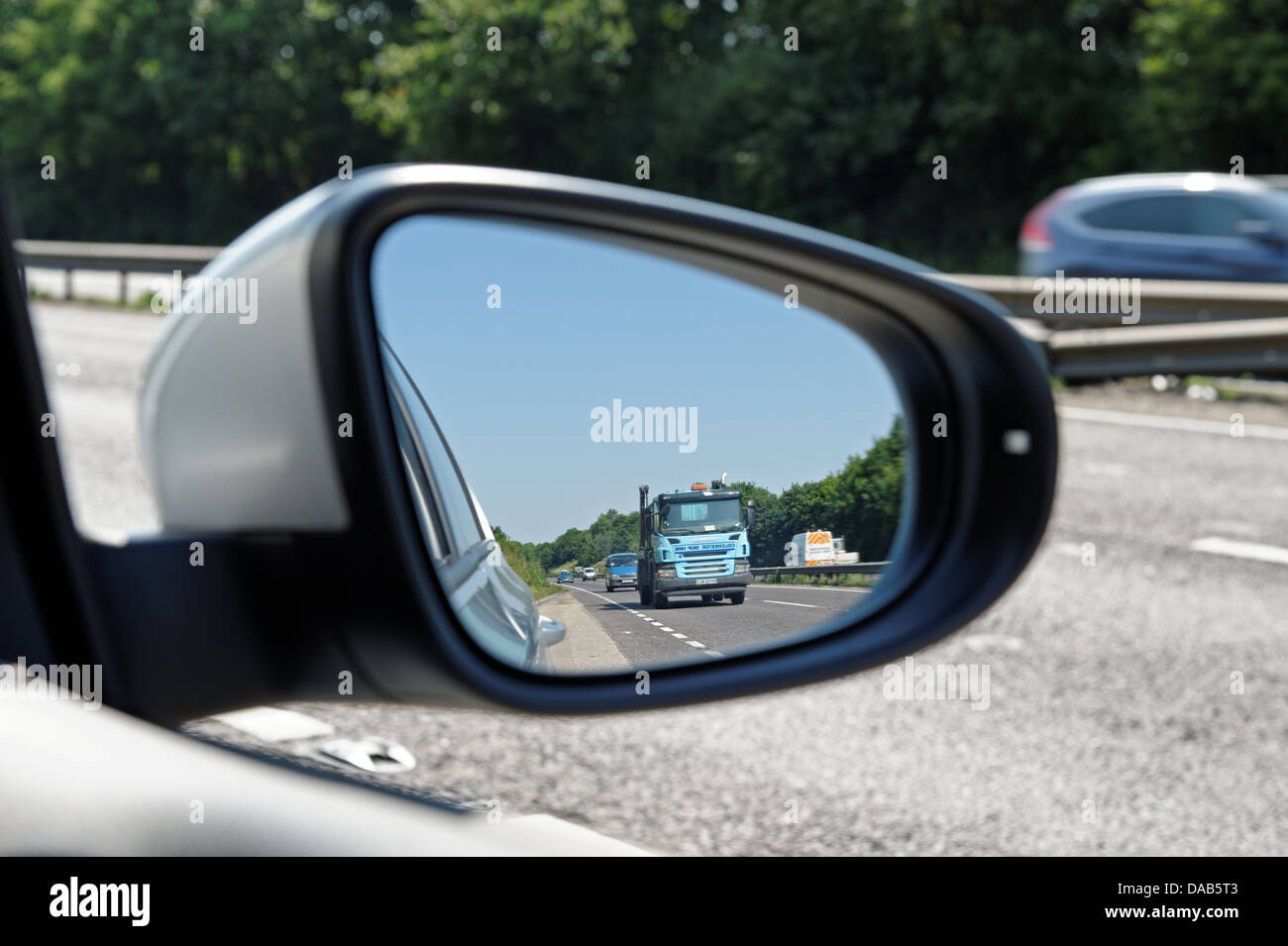 Reflection Car Truck On Way Japan Stock Photo 769740178