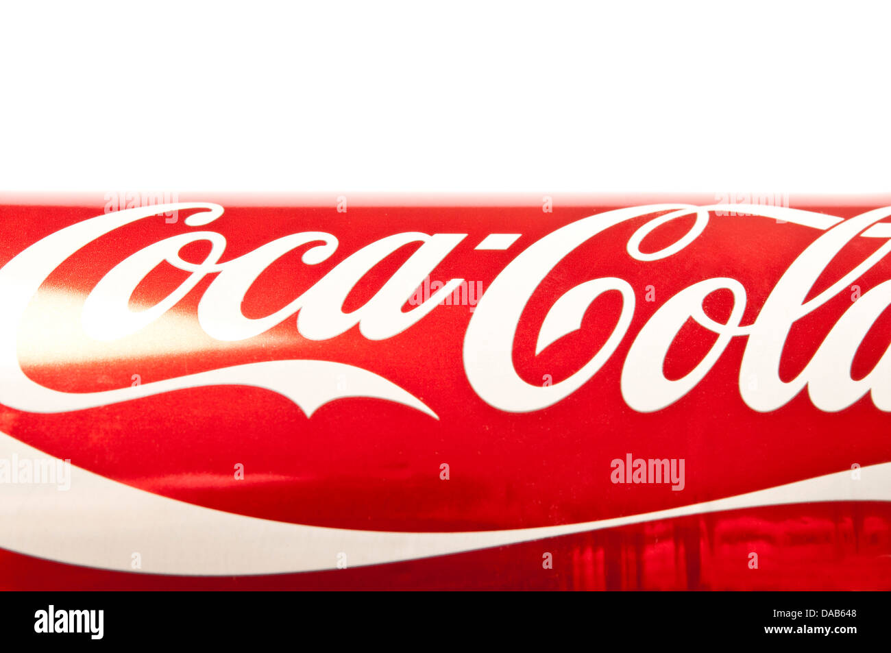 Coca Cola can Stock Photo