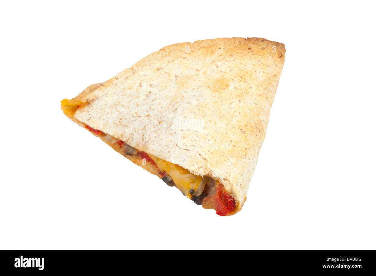 Vegetable quesadilla Stock Photo