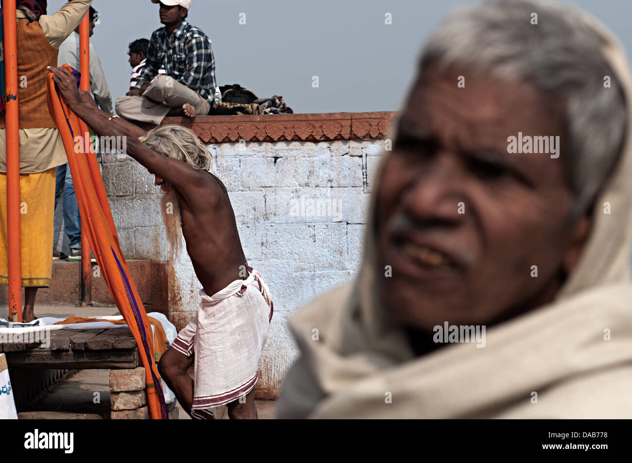 Sadhu india yoga hi-res stock photography and images - Alamy