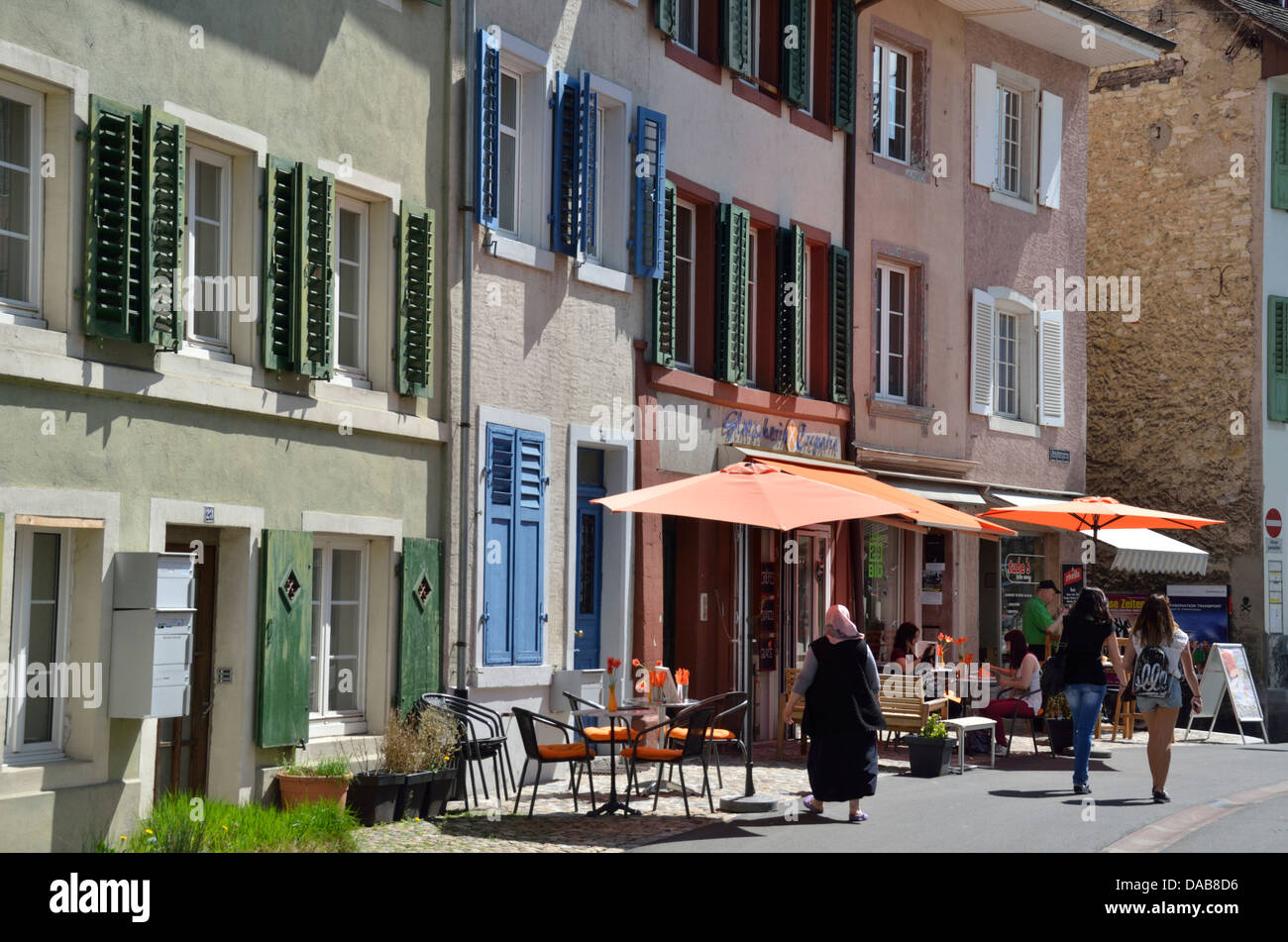 Zeughausgasse, Liestal, BaselLandschaft, Switzerland Stock Photo Alamy