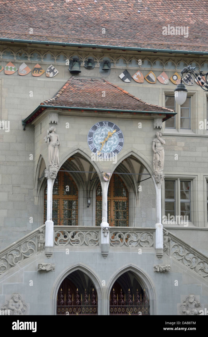 Rathaus, (Town Hall), Bern, Switzerland Stock Photo