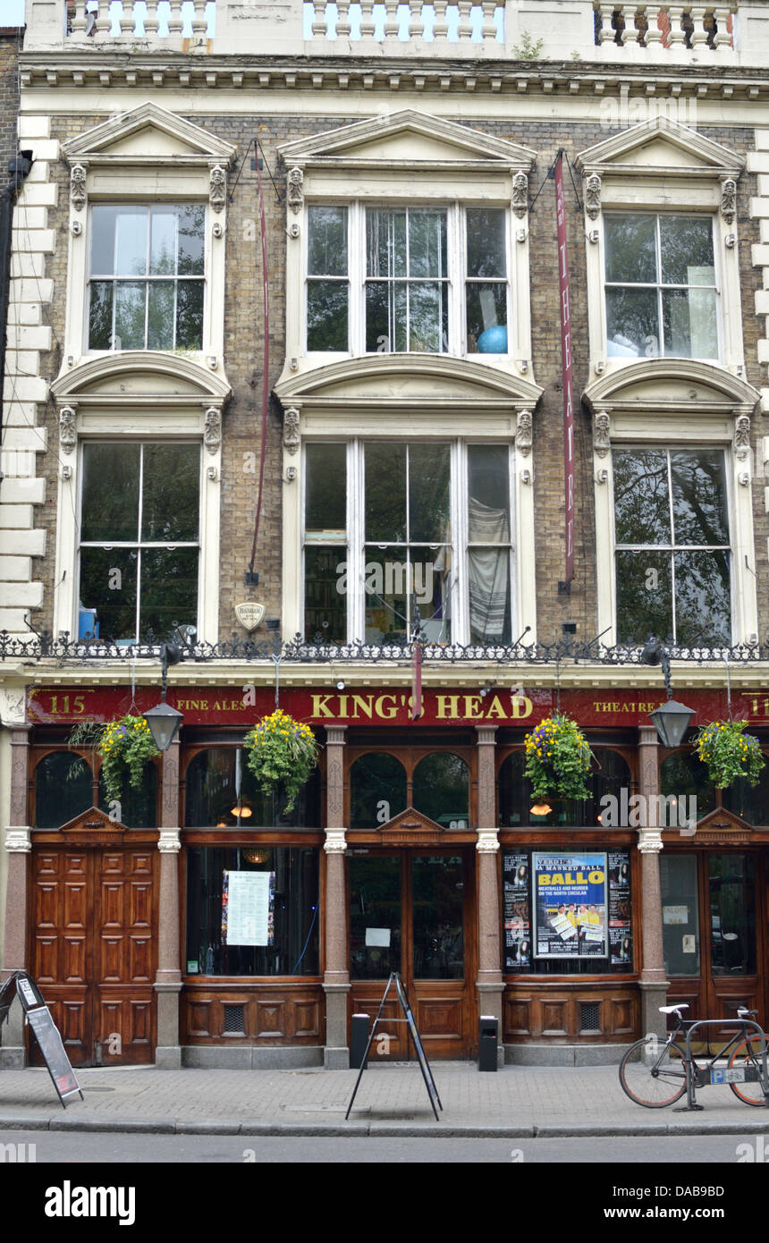King's Head theatre pub in Upper Street, Islington, London, UK Stock Photo Alamy