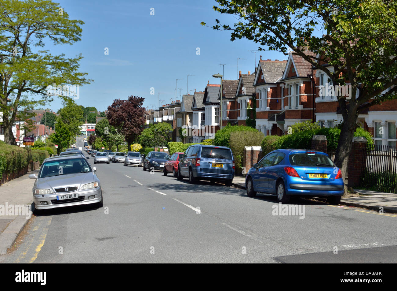 Wilton Road, Muswell Hill, London, UK Stock Photo Alamy