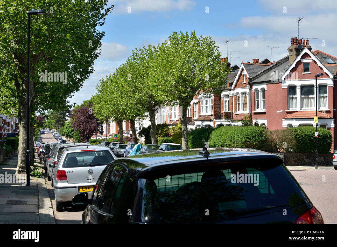 Curzon Road, Muswell Hill N10, London, UK Stock Photo Alamy