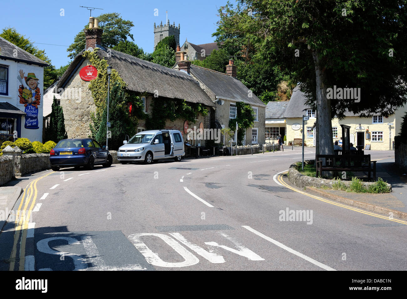 Godshill Isle Of Wight Old High Resolution Stock Photography and Images