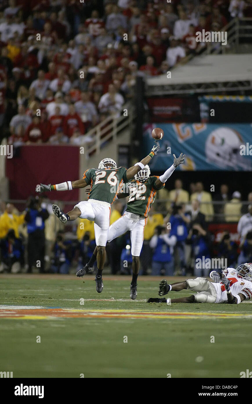 Sean Taylor of the MIami Hurricanes file photo Stock Photo - Alamy