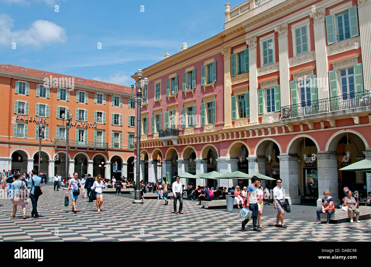 Galeries Lafayette Nice Place Massena French Riviera Cote D'Azur France