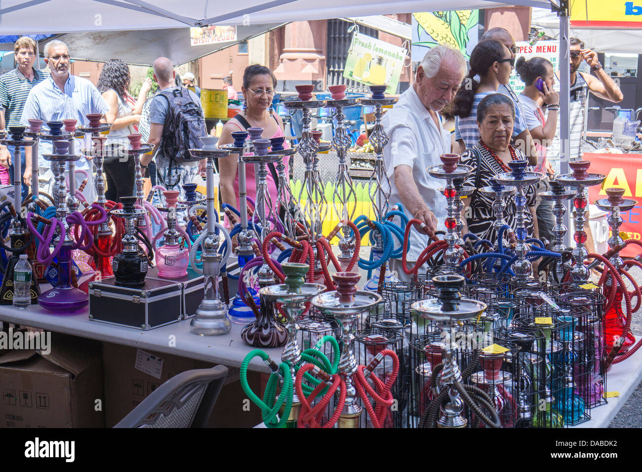 North African and Arab Street Festival in the Noho neighborhood of New