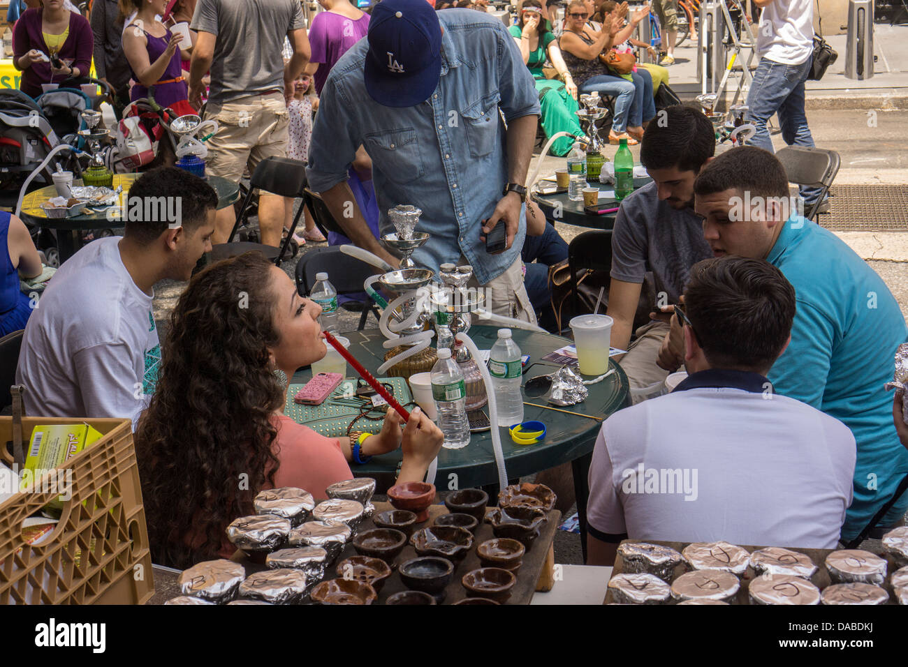North African and Arab Street Festival in the Noho neighborhood of New