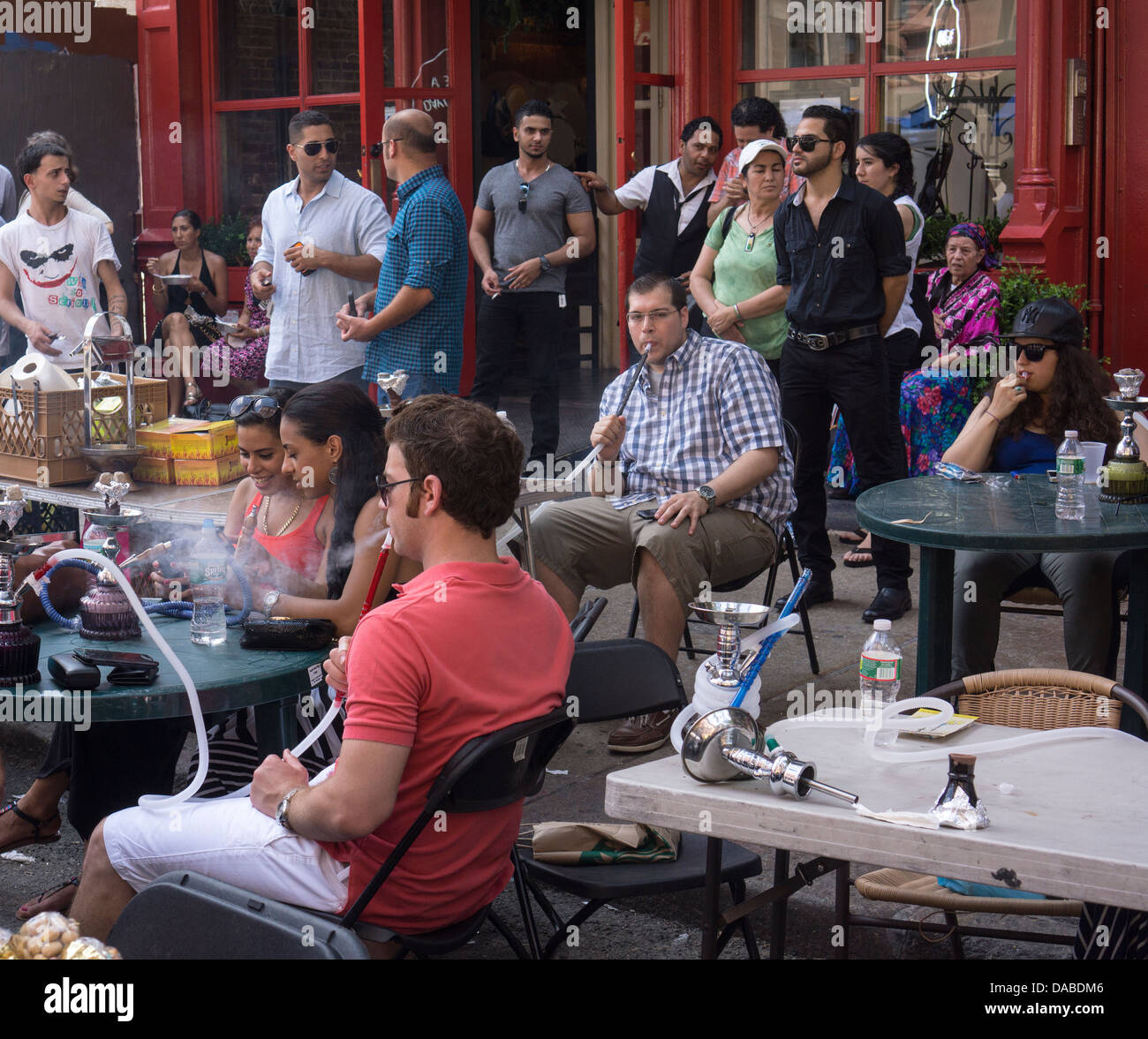North African and Arab Street Festival in the Noho neighborhood of New