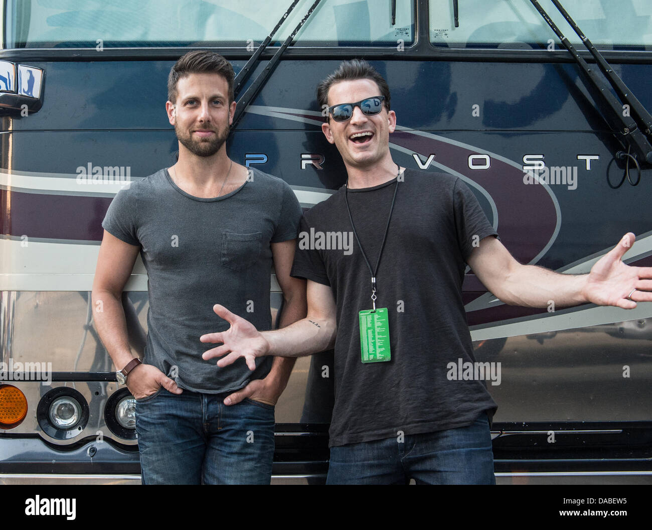Marc Roberge and Jerry DePizzo of the band O.A.R Stock Photo - Alamy