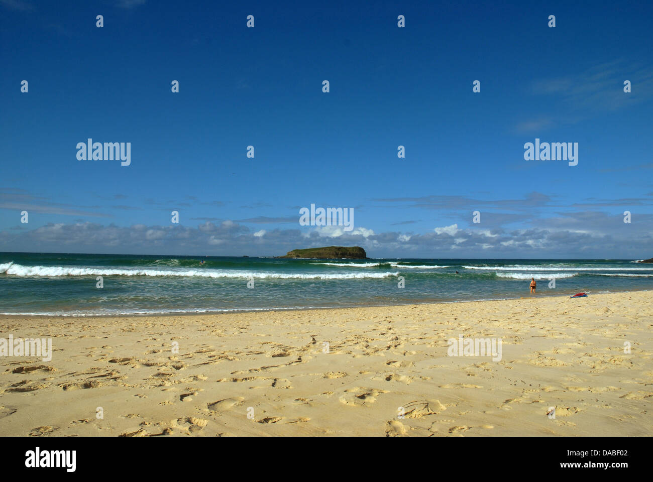 Fingal Head and Cook Island, New South Wales, Australia Stock Photo Alamy
