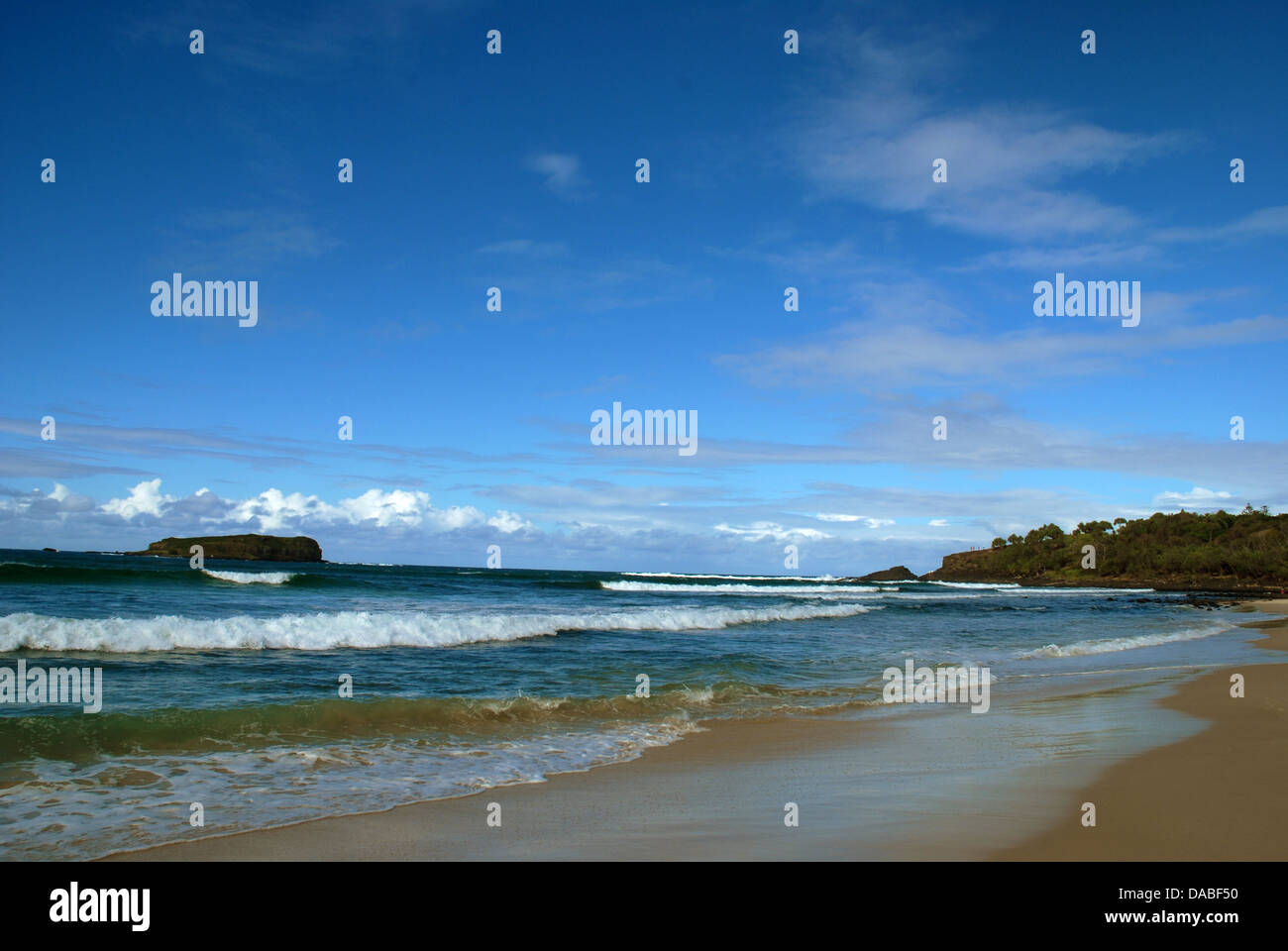 Fingal Head and Cook Island, New South Wales, Australia Stock Photo Alamy