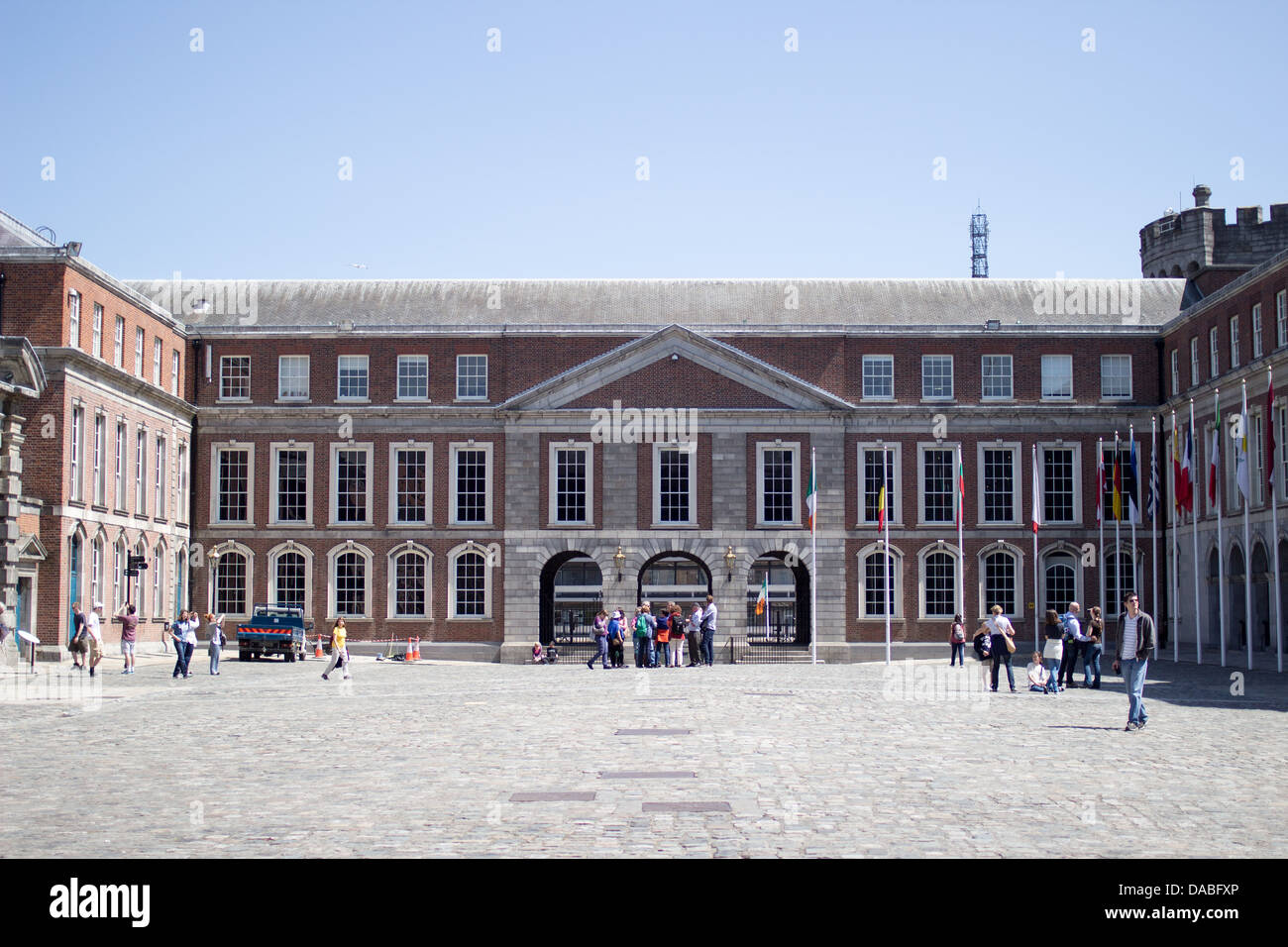 Dublin Castle, Dublin, Ireland. Stock Photo