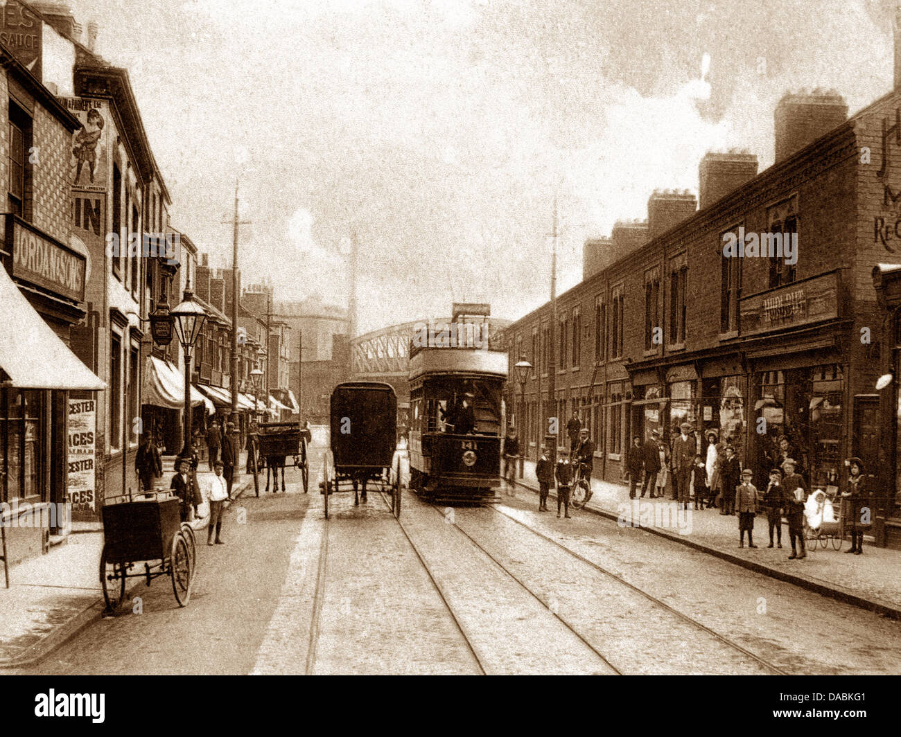 Leicester Braunstone Gate early 1900s Stock Photo Alamy