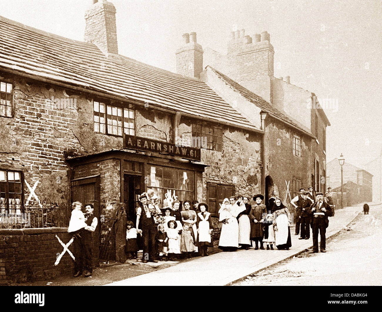 Sheffield Woodside Pye Bank early 1900s Stock Photo