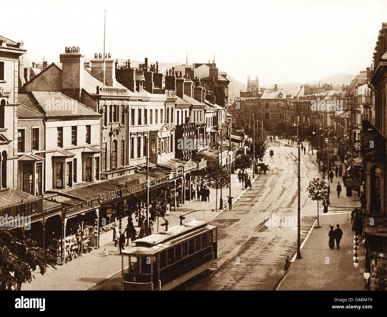Llandudno mostyn street hi-res stock photography and images - Alamy