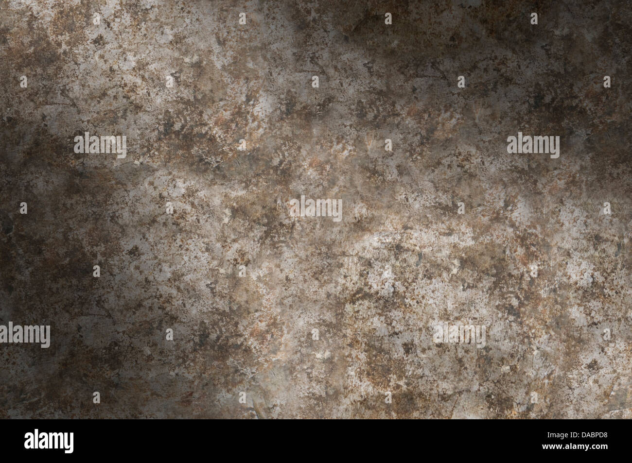Distressed gray metal surface texture lit diagonally Stock Photo