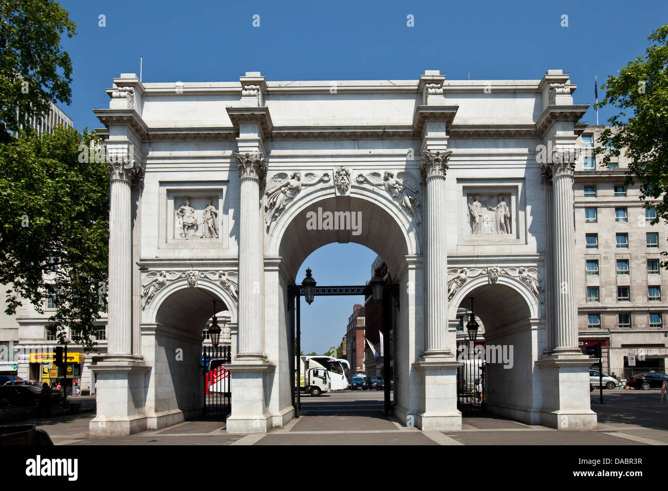 Marble Arch, London, England Stock Photo Alamy