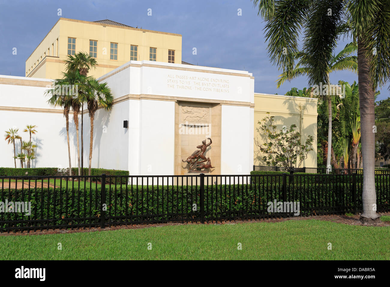 Norton Gallery of Art, West Palm Beach, Florida, United States of America, North America Stock Photo