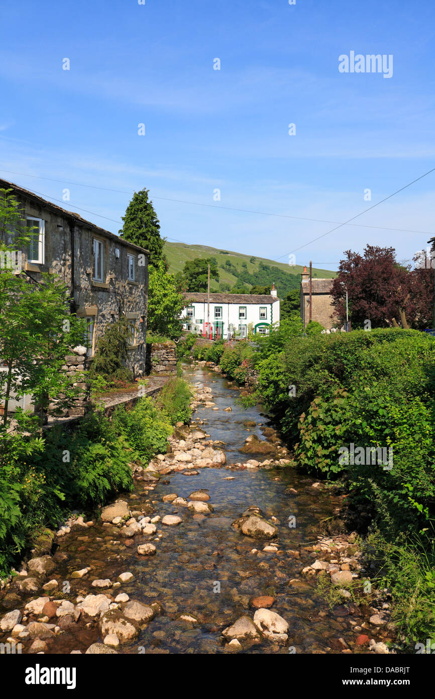 Kettlewell Beck in Kettlewell, Wharfedale, North Yorkshire, Yorkshire