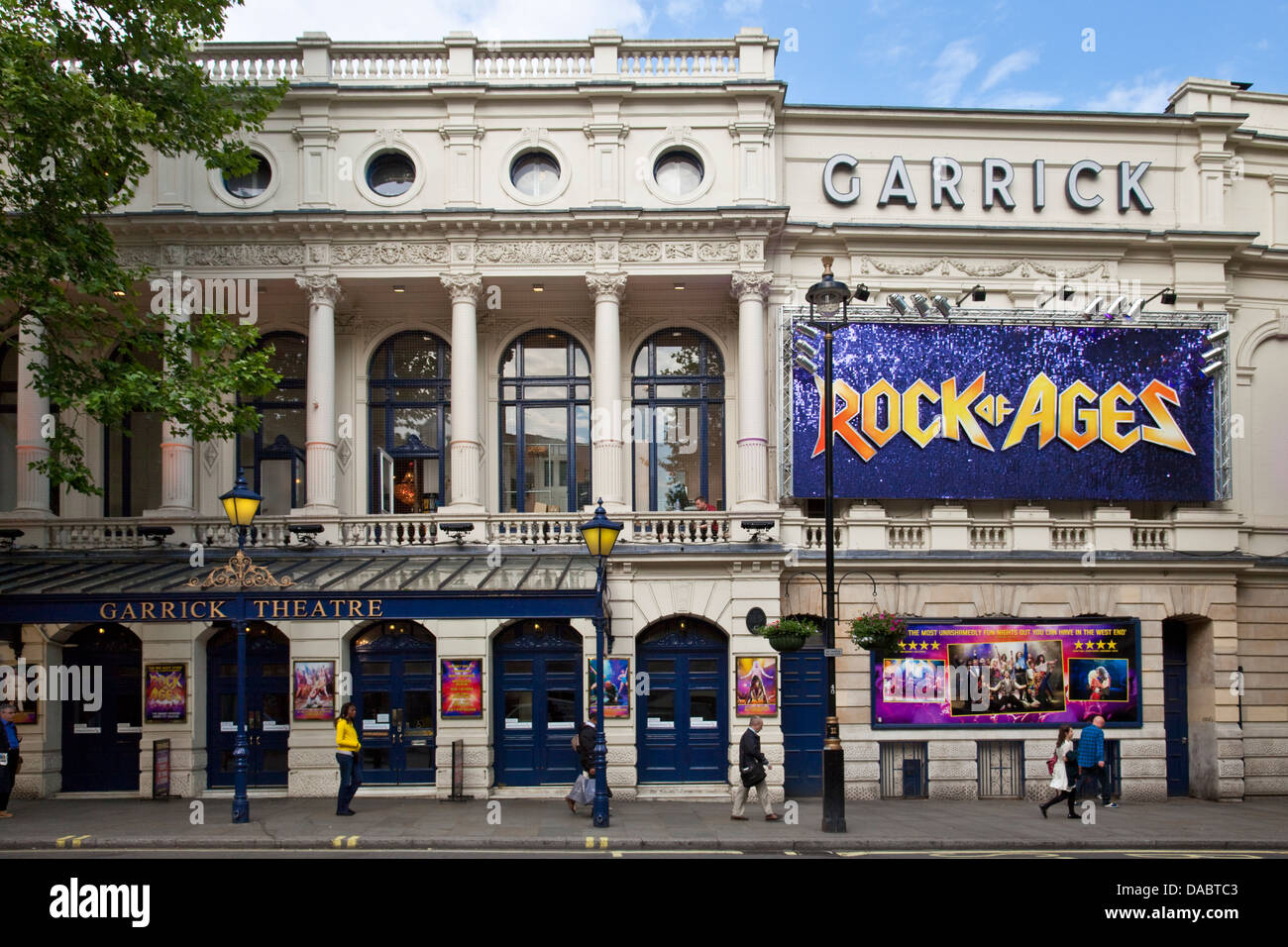 The Garrick Theatre, Charing Cross Road, London, England Stock Photo