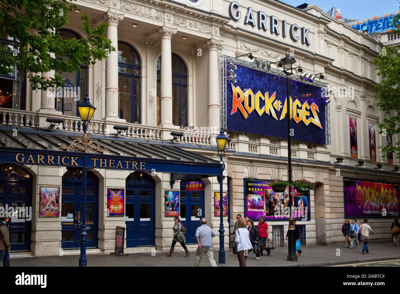 The Garrick Theatre, Charing Cross Road, London, England Stock Photo