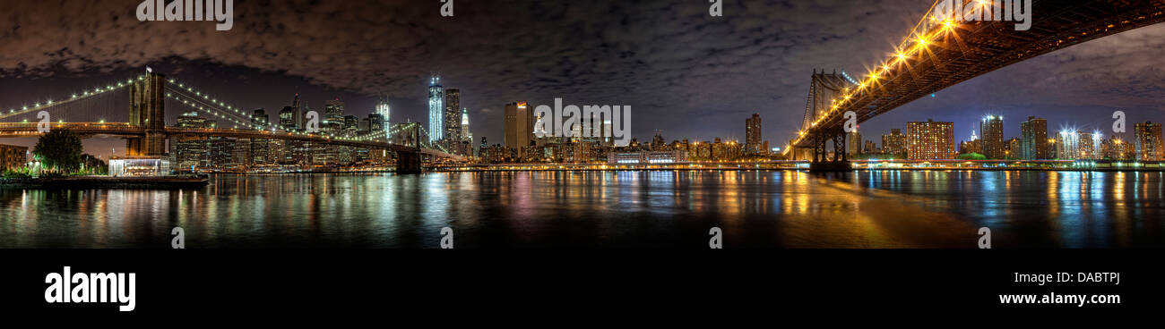 Brooklyn bridge unusual view hi-res stock photography and images - Alamy