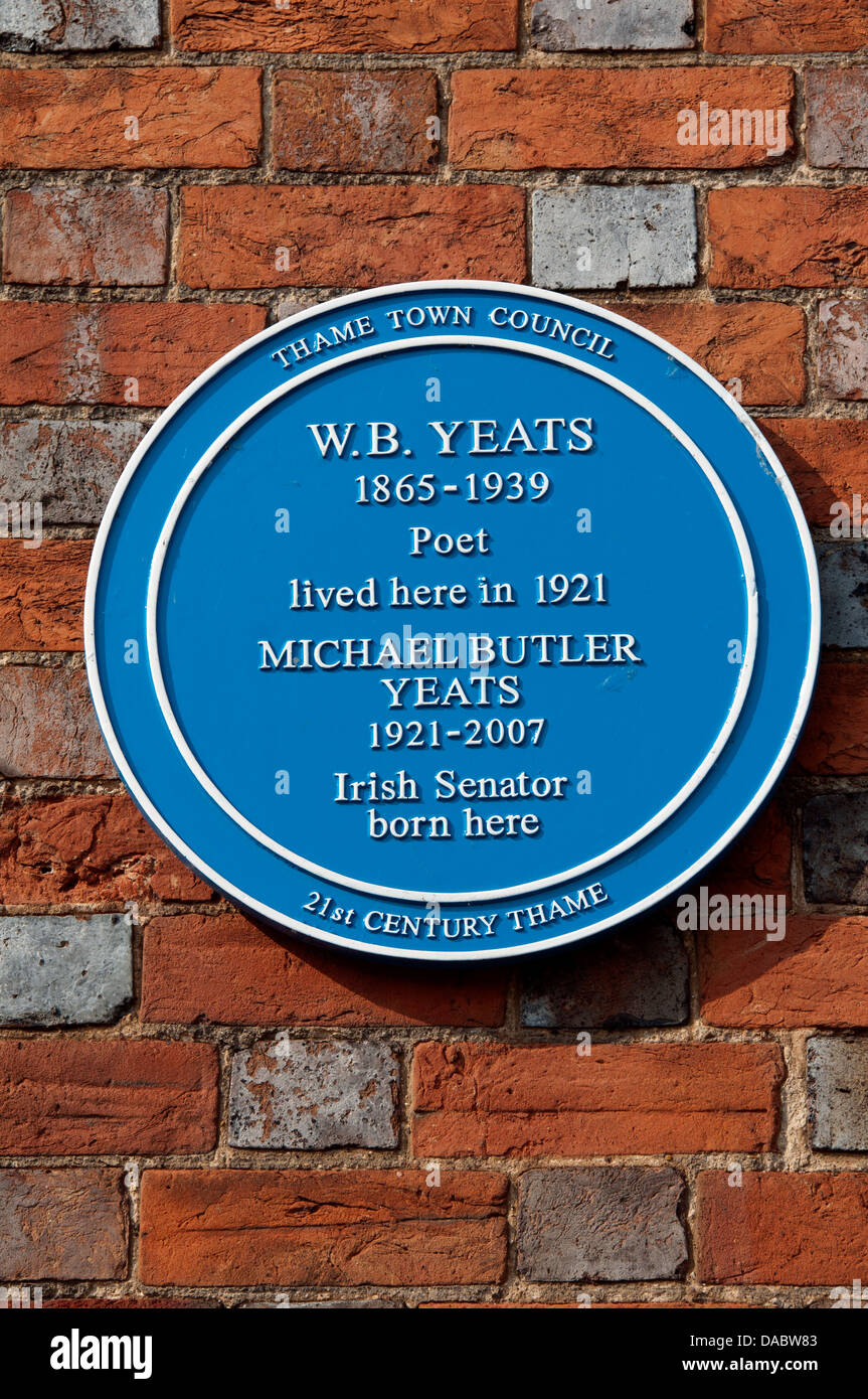 Oxfordshire blue plaque hires stock photography and images Alamy