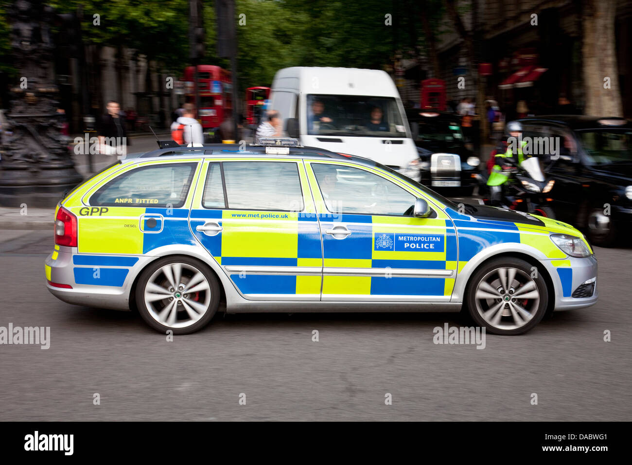 London Police Car Stock Photos & London Police Car Stock Images - Alamy