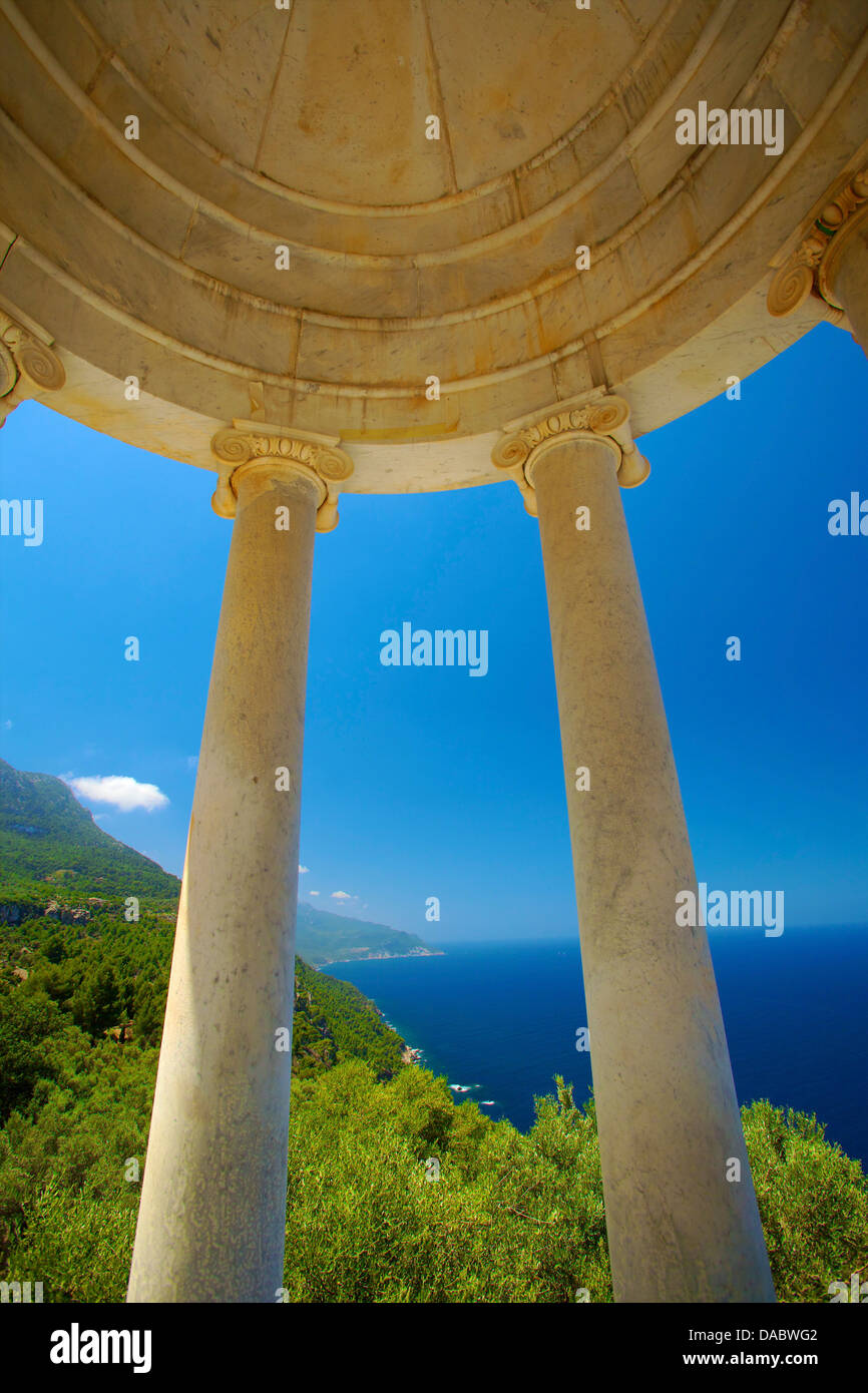 Archduke's Rotunda, Son Marroig, Mallorca, Spain, Europe Stock Photo ...