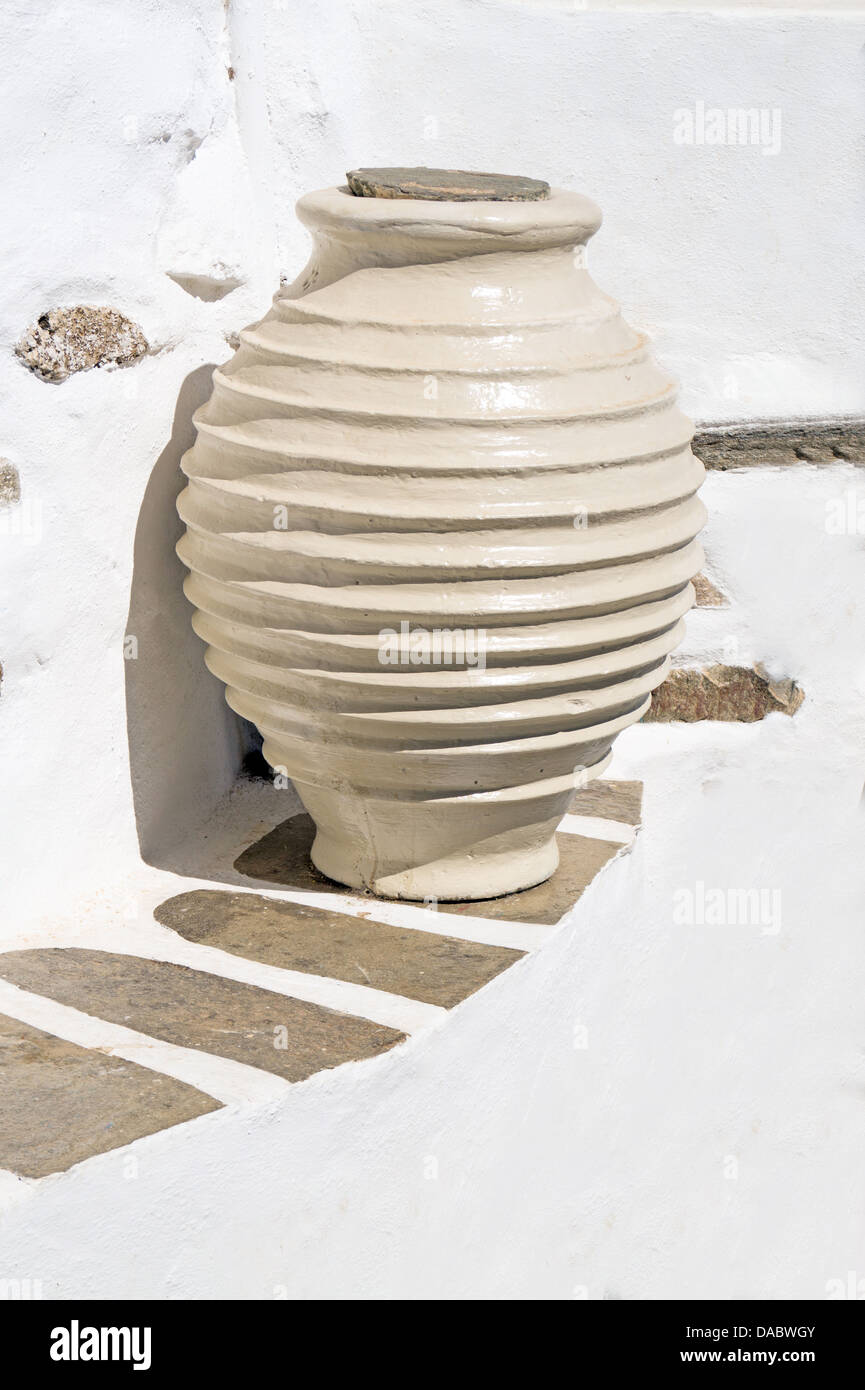 Ancient Greek Vase From The Geometric Age Located On Sifnos Island
