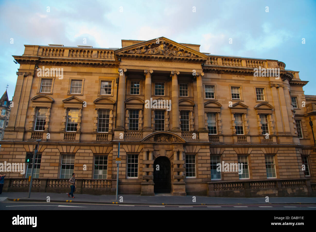 Lothian Chambers building housing government offices Royal Mile old town Edinburgh Scotland Britain UK Europe Stock Photo