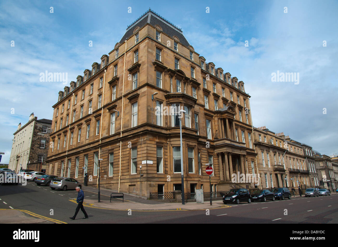 St Vincent Street central Glasgow Scotland Britain UK Europe Stock Photo