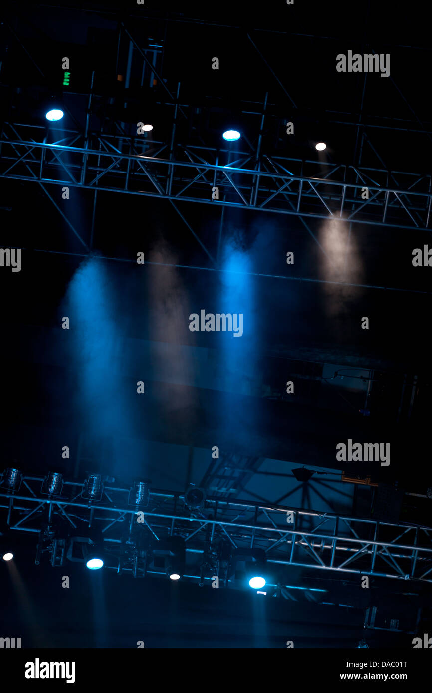 image of stage lighting effects Stock Photo Alamy