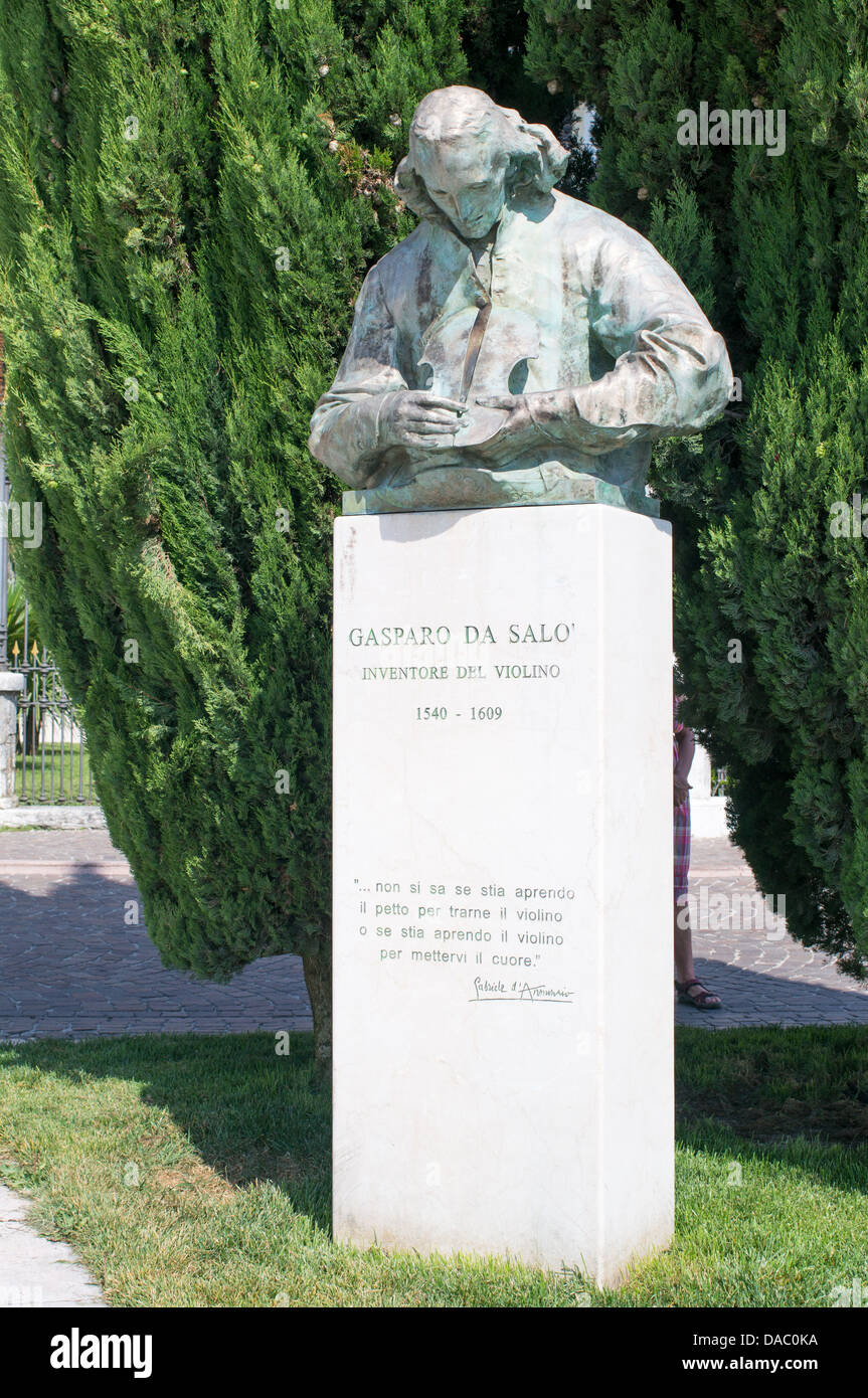 Statue of gasparo da salò hires stock photography and images Alamy