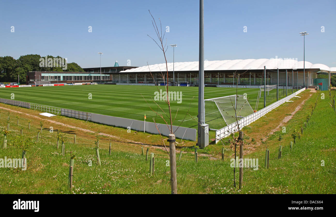 Elite Desso pitch at St Park, the English Football FA national football centre at Elite Desso pitch at St Park, the English Football FA national football centre at