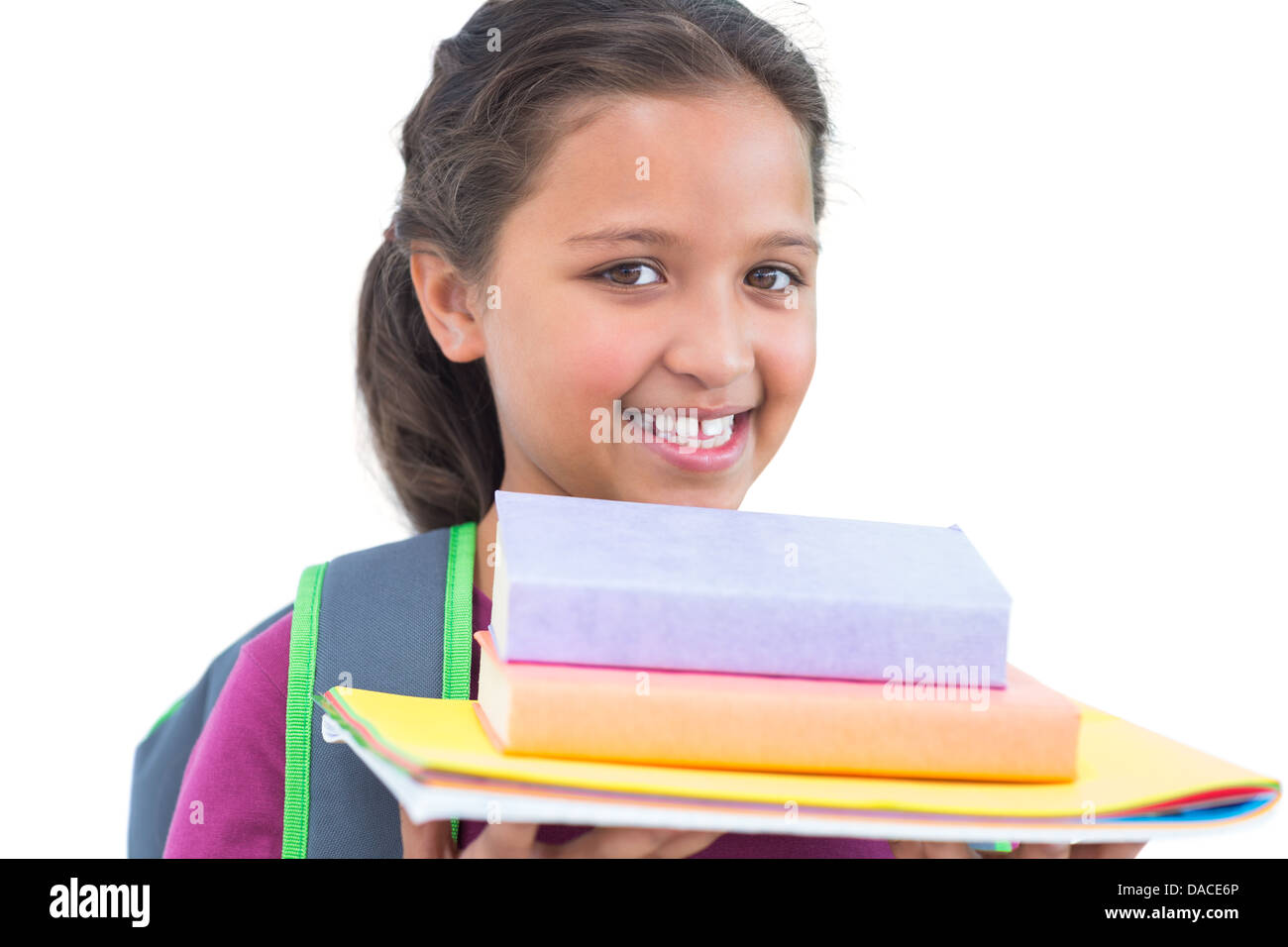 Girl wearing white bag hires stock photography and images Alamy