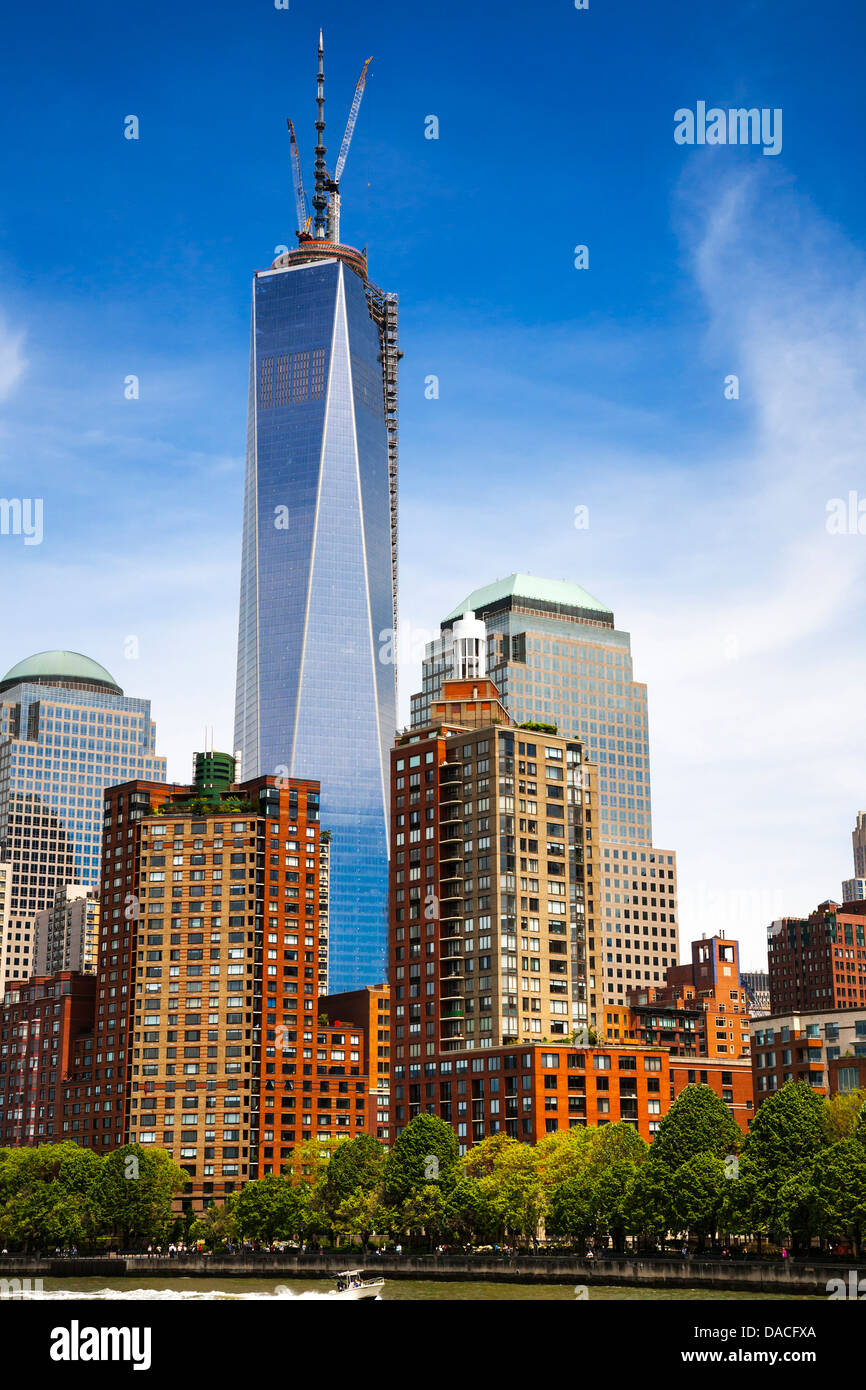 Nyc lower manhattan world trade center hi-res stock photography and ...