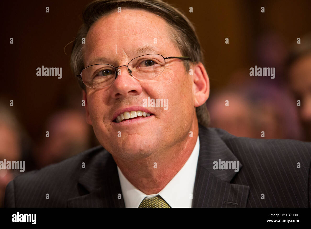 C. Larry Pope, President and CEO of Smithfield Foods, Inc. Stock Photo